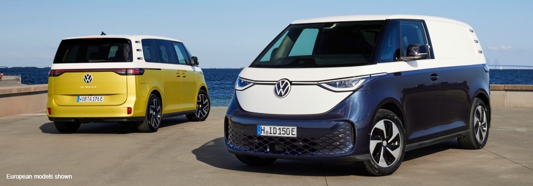 2024 VW ID Buzz front and back view