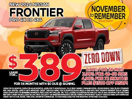 2024 Nissan Frontier