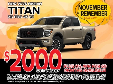 2024 Nissan Titan